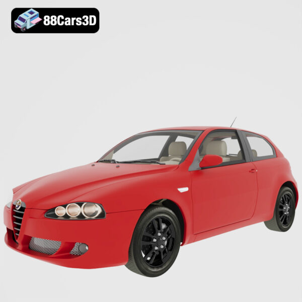 Alfa Romeo 147 3D Model
