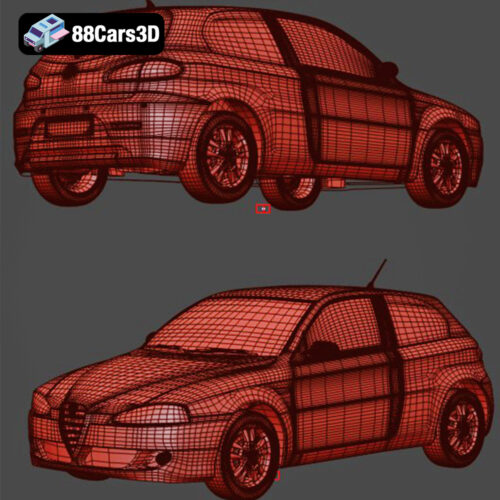Alfa Romeo 147 3D Model