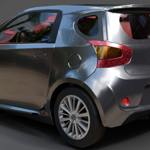 Aston Martin Cygnet 2011 3D Model