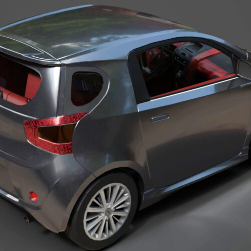 Aston Martin Cygnet 2011 3D Model