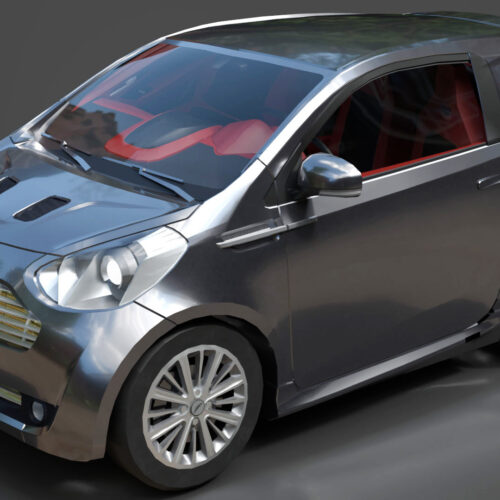 Aston Martin Cygnet 2011 3D Model