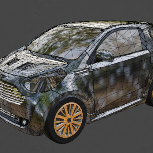 Aston Martin Cygnet 2011 3D Model