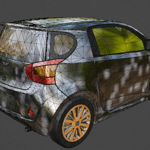 Aston Martin Cygnet 2011 3D Model