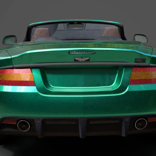 Aston Martin DBS Volante 3D Model