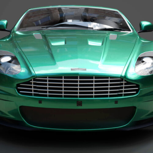 Aston Martin DBS Volante 3D Model
