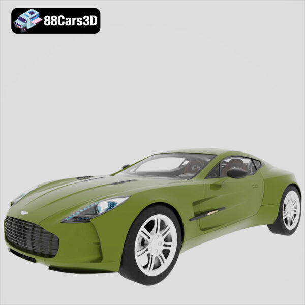 Aston-Martin-One-77 3D Model