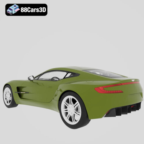 Aston Martin One-77-003 Aston-Martin-One-77 3D Model