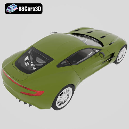 Aston Martin One-77-005 Aston-Martin-One-77 3D Model