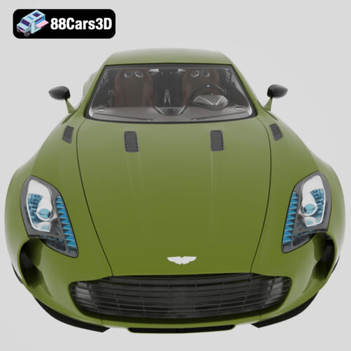 Aston Martin One-77-007 Aston-Martin-One-77 3D Model