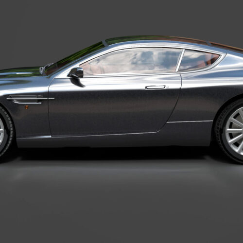 Aston Martin DB9 3D Model
