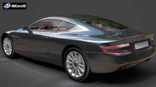 Aston Martin DB9 3D Model