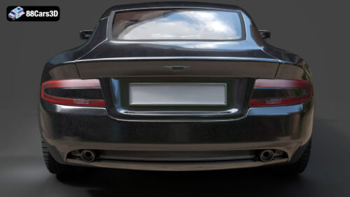 Aston Martin DB9 3D Model