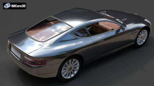 Aston Martin DB9 3D Model