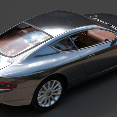 Aston Martin DB9 3D Model