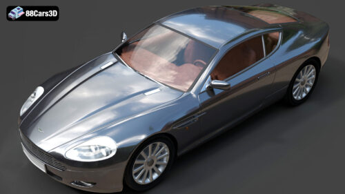Aston Martin DB9 3D Model