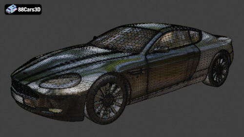 Aston Martin DB9 3D Model