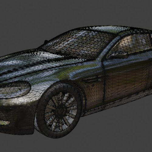 Aston Martin DB9 3D Model