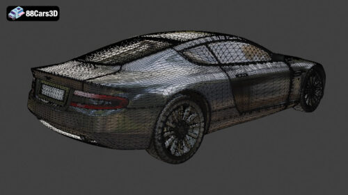 Aston Martin DB9 3D Model