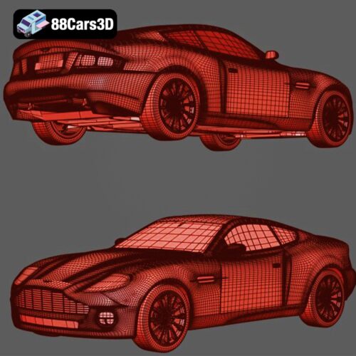 Aston_Martin_V12 3d Model