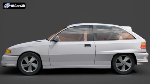 Opel Astra 3D Model