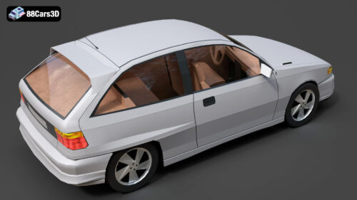 Opel Astra 3D Model