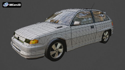 Opel Astra 3D Model
