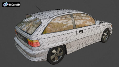 Opel Astra 3D Model