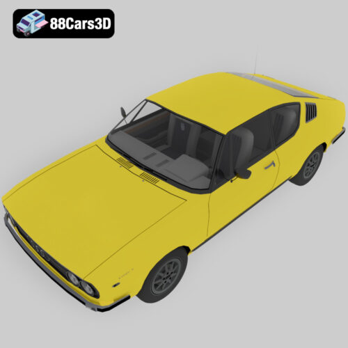 Audi 100 Coupe S 1974 3D Model