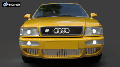 Audi 80 Avant RS2 3D Model