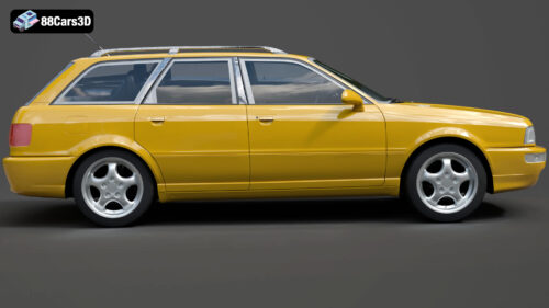 Audi 80 Avant RS2 3D Model