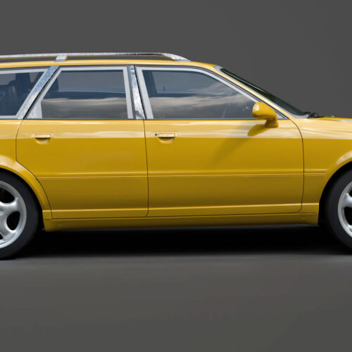 Audi 80 Avant RS2 3D Model
