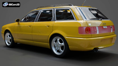 Audi 80 Avant RS2 3D Model
