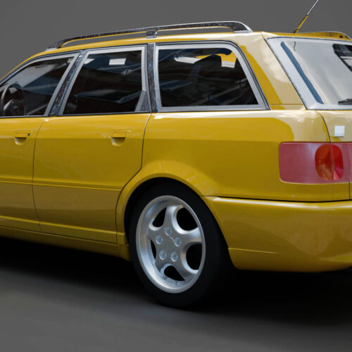 Audi 80 Avant RS2 3D Model
