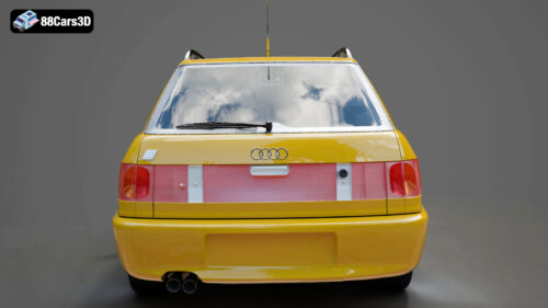 Audi 80 Avant RS2 3D Model