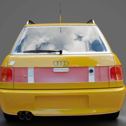 Audi 80 Avant RS2 3D Model