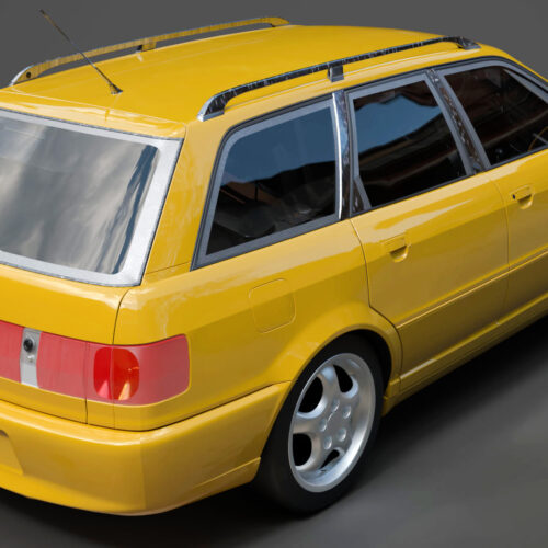 Audi 80 Avant RS2 3D Model