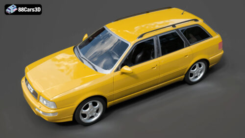Audi 80 Avant RS2 3D Model