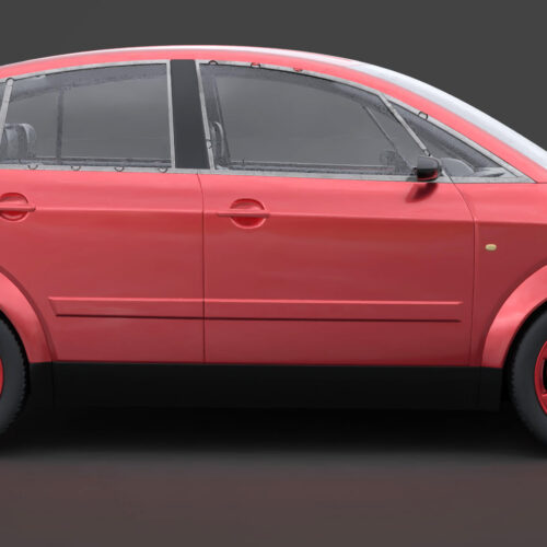 Audi A2 3D Model