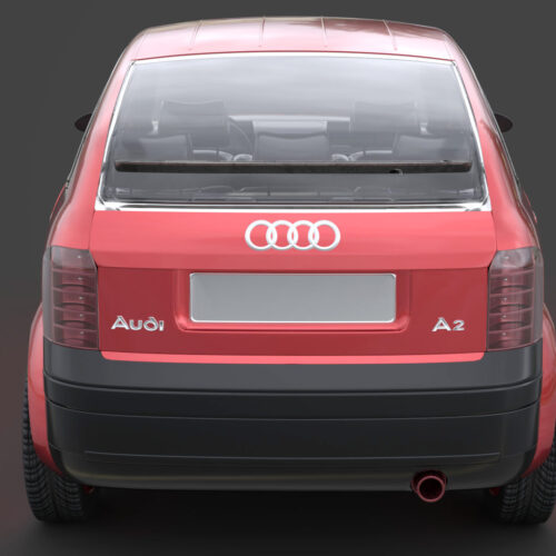 Audi A2 3D Model