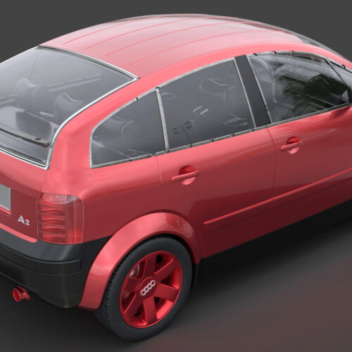 Audi A2 3D Model
