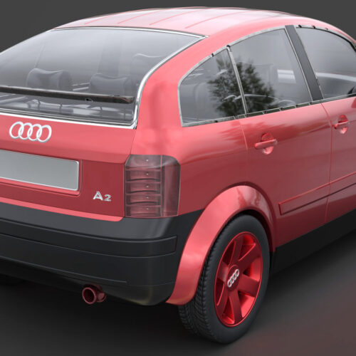 Audi A2 3D Model
