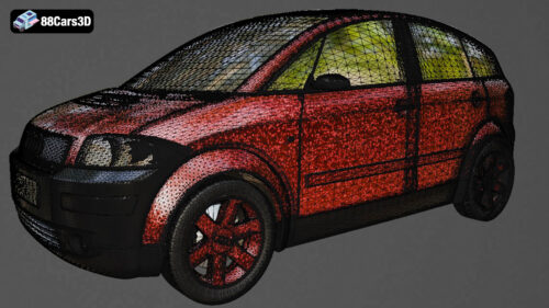 Audi A2 3D Model