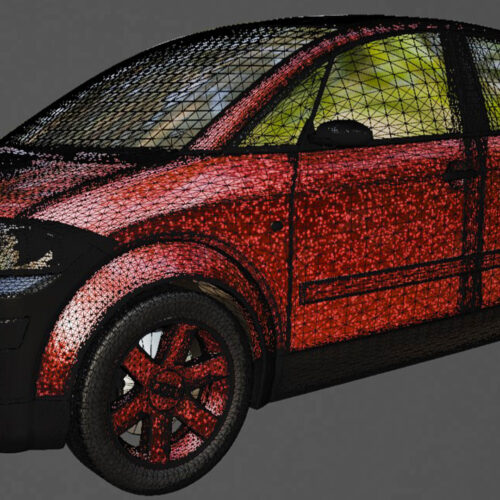 Audi A2 3D Model