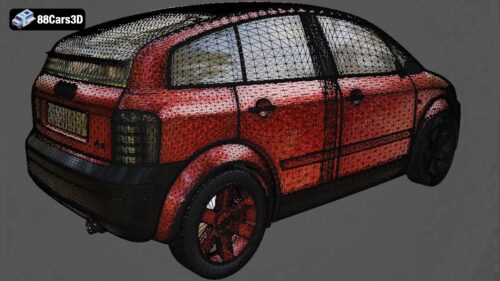 Audi A2 3D Model