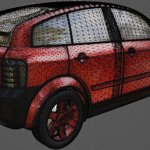 Audi A2 3D Model
