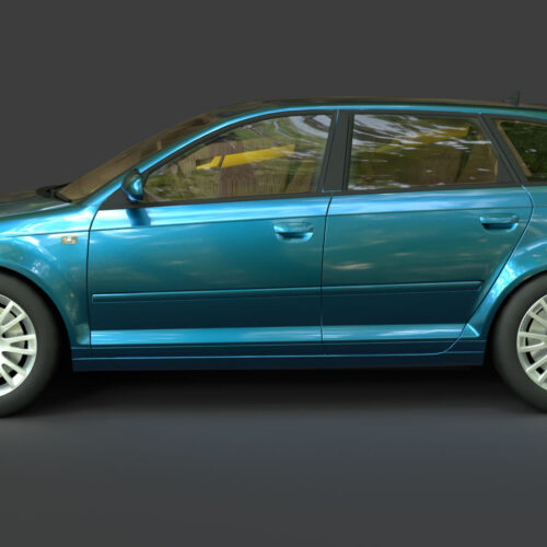 Audi A3 Sportback New 3D Model