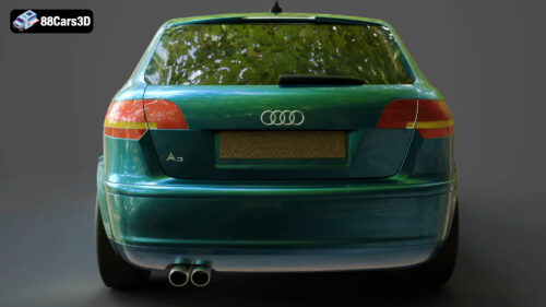 Audi A3 Sportback New 3D Model