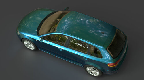 Audi A3 Sportback 3D Model