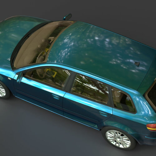 Audi A3 Sportback 3D Model