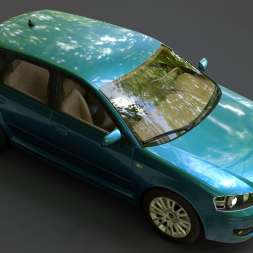 Audi A3 Sportback New 3D Model